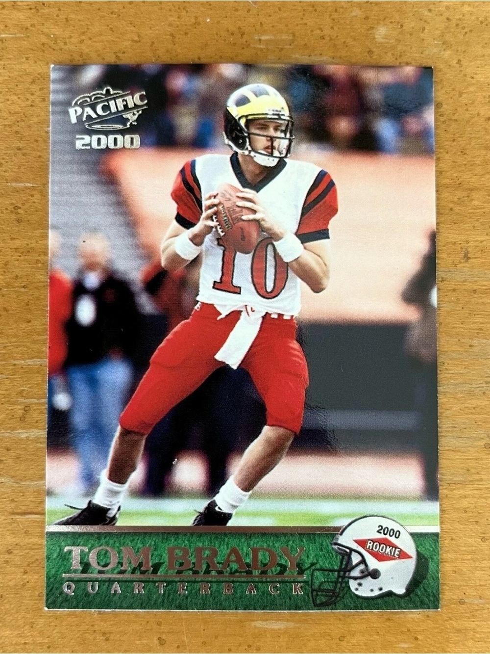 2000 Pacific Tom Brady Rookie Card - #403